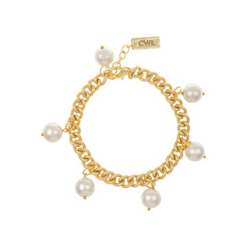 Dangling Pearls Bracelet