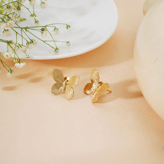Mini Butterfly Studs Cackle With Love