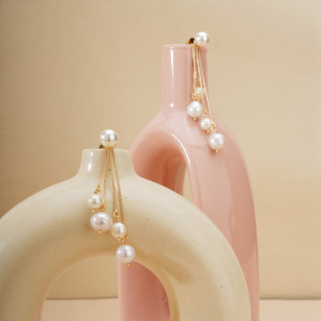 Detachable Extended Pearl Earrings